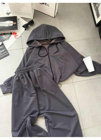 💥 Універсальний костюм із двонитки — ідеальне поєднання зручності та стилю DK/DL Мода без кордонів (358758091)