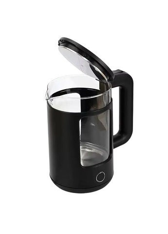 Электрочайник стеклянный в пластиковом корпусе со светодиодной подсветкой чайник электрический 1500 Вт 1,8 л (C8212) Crownberg (361161962)