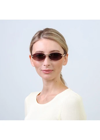 Сонцезахисні окуляри Овальні жіночі LuckyLOOK 856-776 (345557078)