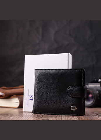 Мужской трендовый бумажник из натуральной кожи 22553 st leather (329196447)