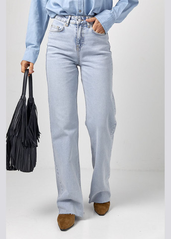 Джинсы Straight прямого кроя с необработанным низом Lurex - (319311903)