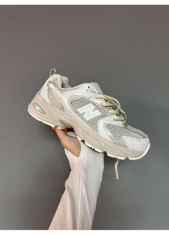 КРОСІВКИ ЖІНОЧІ NEW BALANCE 530 CREAM НЬЮ БЕЛАНС 530 No Brand бежеві демісезони (367167519)