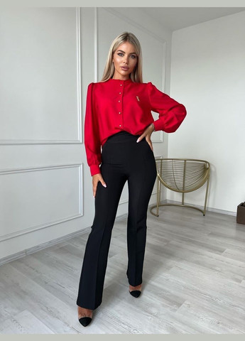 Красная женская блуза софт цвет красный р.42/44 454227 New Trend
