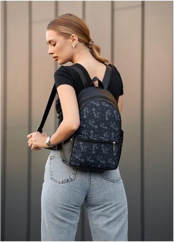 Женский рюкзак Dali LHe черный принт Sambag (302519294)