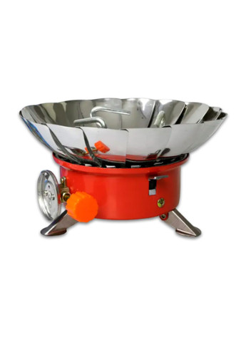 Плита газовая с пьезоподжигом и ветрозащитой под цанговые газовые баллоны. Производная газовая водка No Brand (340689063)