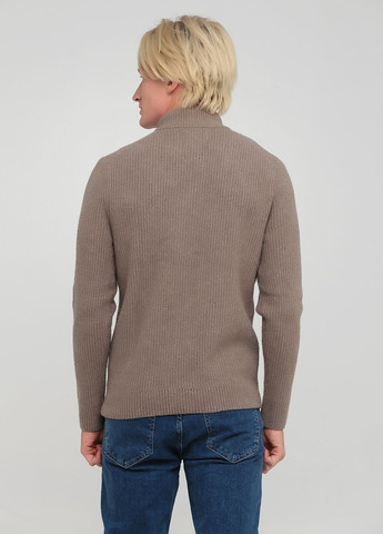 Светло-коричневый демисезонный свитер мужской - свитер af7741m Abercrombie & Fitch