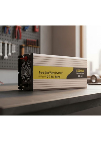 Автомобильный инвертор Pure Sine Wave Inverter 12В-220В преобразователь 5000 Вт с чистой синусоидой (2104618829) No Brand (369963254)