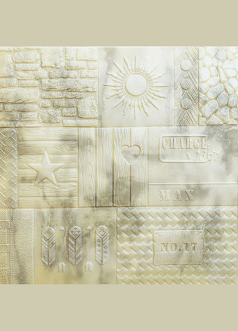 Самоклеющаяся декоративная 3D узорная панель 700x700x7,5мм (171) SW00000251 Sticker Wall (293815242)
