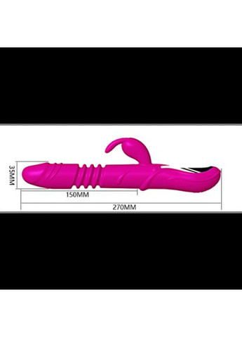 Вібратор сексмашина з підігрівом Jack Rabbit Hot вагінальний для клітора Фіолетовий Lovetoy (303910841)