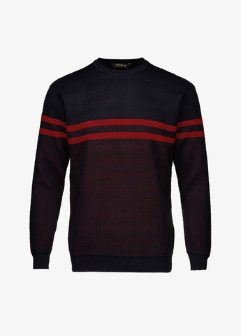 Синий демисезонный джемпер с узором мужской cju52507 CLUB JU