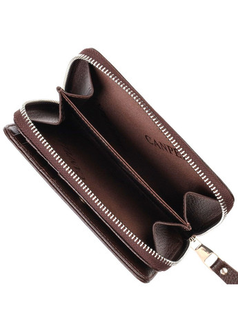 Женское портмоне из натуральной кожи с монетницей и отделениями для карт коричневое (sku_21910) No Brand (328218263)