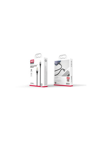 Дата кабель USB 2.0 AM to Lightning 1.0m 2.4A double-sided NB188 gray (ek20187) XO USB 2.0 AM to Lightning 1.0m 2.4A double-sided NB1 (392051246)