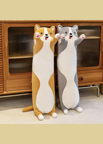 М'яка плюшева іграшка із серії Пес батон, Рудий собака 130 см КІМ (303137219)