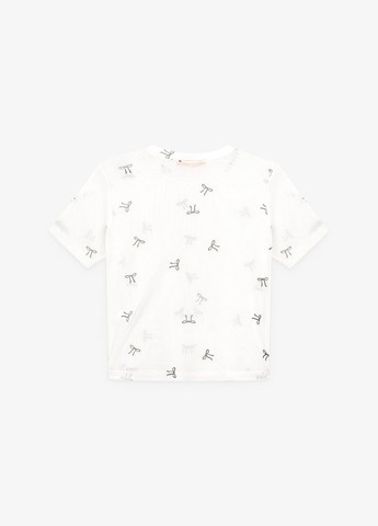 Футболка с узором женская 25078 Белый shop (2000990983947) Poncik - (361498305)