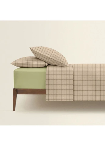 Двуспальное постельное белье BEIGE GEOMETRY CS3 (4822052140383) Cosas (392837993)