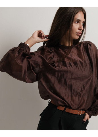 Коричнева блуза жіноча Phardi