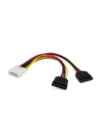 Кабель живлення SATA power 0.2m 2 connectors (VCPSATA2PW2) Vinga (397096130)