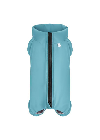 Дождевик для собак Clothes, водонепроницаемый, В 57-59 см, С 44-46 см, голубой WAUDOG (365874229)