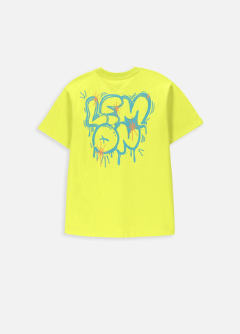 Желтая футболка Lemon