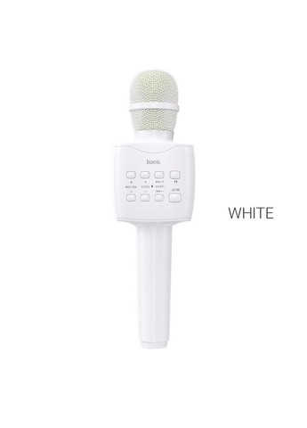 Портативна колонка BK5 Cantando karaoke microphone White GDK Hoco (369472857)