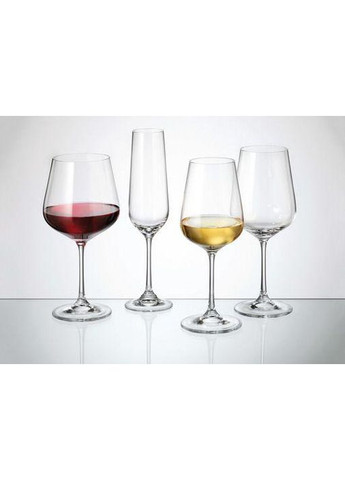 Набір келихів для шампанського 200 мл 6 шт Strix Dora 1SF73/00000/200 Bohemia (349222238)