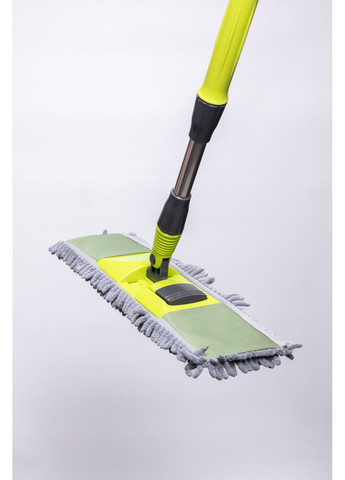 Швабра телескопічна з мікрофіброю для миття підлоги плитки ламінату лінолеуму збиральний інструмент ProDobro (364190557)