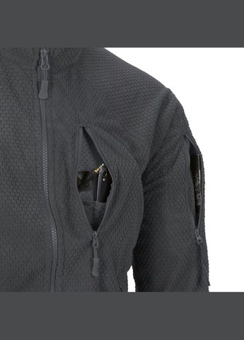 Куртка тактична Флісова на замку Сіра ALPHA TACTICAL JACKET - GRID FLEECE L SHADOW GREY (BL-ALT-FG-35-B05-L) Helikon-Tex (292132323)