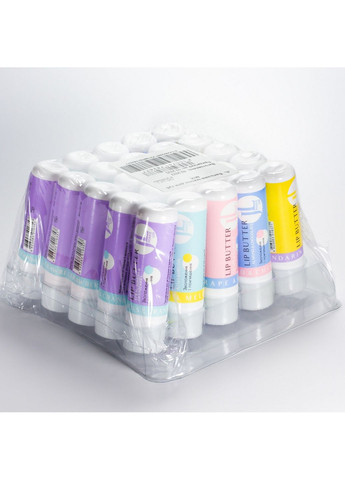 Бальзам-масло батер для губ lip butter mix упаковка 25 шт No Brand (282588715)