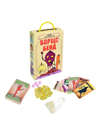Карточная игра "Борщс Бенд" 30474 игральные карточки 108 штук Strateg (368834483)