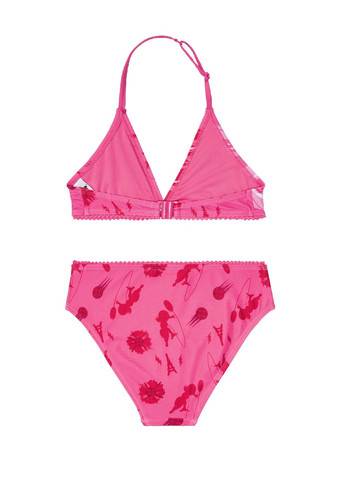 Розовый летний купальник раздельный Disney