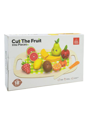 Детская деревянная игрушка "Фрукты" C9414 фрукты на магнитах, дощечка No Brand (365639204)