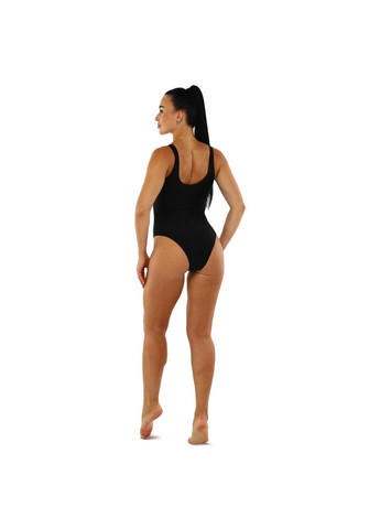 Чорний літній купальник для плавання злитий жіночий pl-2453 чорний SP-Sport
