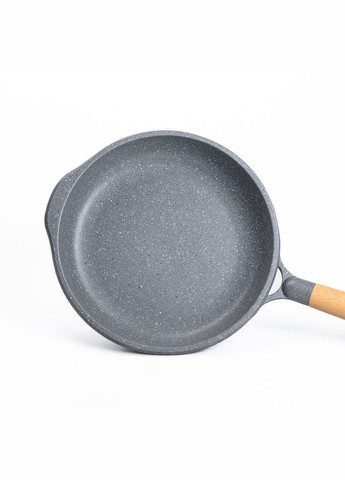 Сковорода універсальна алюмінієва 28 см з антипригарним покриттям, сірий MGC (322771195)