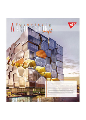 Тетрадь для записей А5 Futuristic 767178 96 листов Yes (364500026)