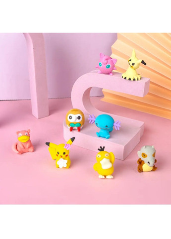 Подарункова пластикова колекційна рандомна фігурка-сюрприз для дітей малюків хлопчиків дівчаток (480807-Prob) Покемони Unbranded (344464785)