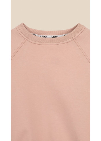 LAWA світшот однотонний для дівчинки k-gtc02301 140 см shop (2888000012340) однотонний пудровий повсякденний