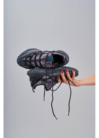 Чорні Осінні кросівки чоловічі nike acg mountain fly low black blue найк асж маунс флай No Brand