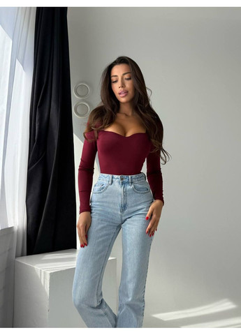 Боди PUSH UP, микро дайвинг с длинным рукавом Україна (362556461)