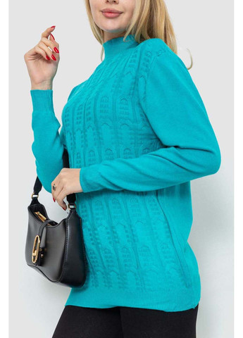 Бірюзовий демісезонний светр Ager