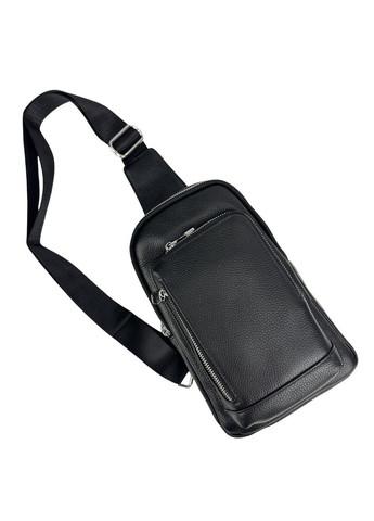 Кожаный черный слинг через плечо A25F-250131A Tiding Bag (315688297)