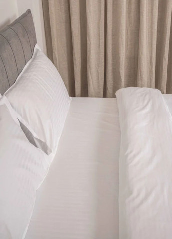 Постільна білизна Вілюта сатин страйп двоспальна. Постіль Вілюта двійка. Комплект постільної білизни Viluta Постільна білизна (346268521)