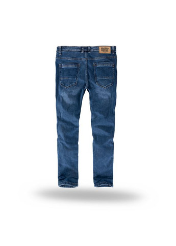 Синие демисезонные брюки джинсовые spdj01dnv Dobermans Aggressive