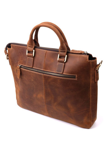 Стильный портфель в винтажном стиле из натуральной кожи 22673 Vintage (329150035)