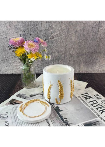 Соєва свічка в кашпо - Сонячні Колоски 5Candles (362267277)