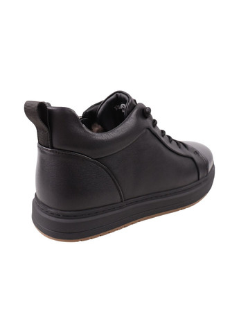 Черные ботинки мужские черные натуральная кожа Berisstini