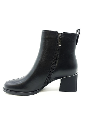 Осенние женские ботинки черные кожаные bv-18-17 23 см (р) Boss Victori