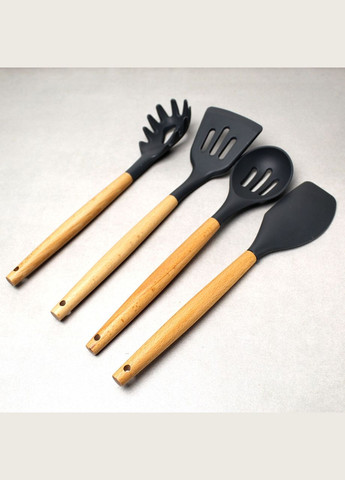 Набор кухонных принадлежностей 12 предметов графитового цвета Kitchen Set Kitchen Art (303210890)