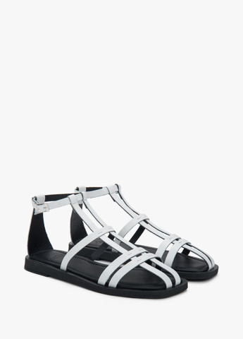 сандалии, цвет белый Estro
