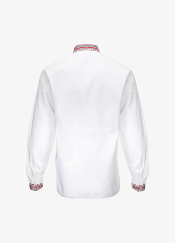 Белая рубашка вышиванка мужская француз бело-красный shop (2000990330505) (364723919)