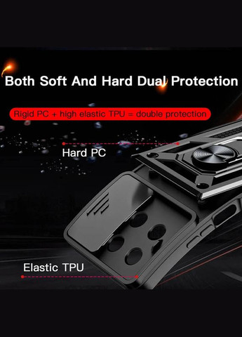 Ударопрочный чехол Camshield Serge Ring для Xiaomi 14 Pro Black No Brand (340064129)